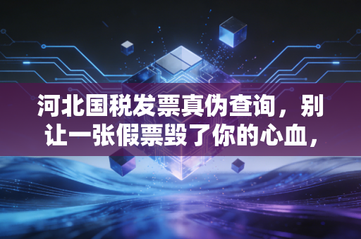 河北国税发票真伪查询，别让一张假票毁了你的心血，老会计教你避坑指南