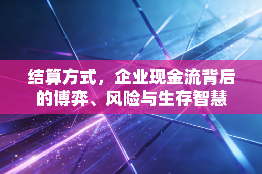 结算方式，企业现金流背后的博弈、风险与生存智慧