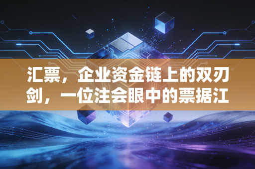 汇票,企业资金链上的双刃剑,一位注会眼中的票据江湖