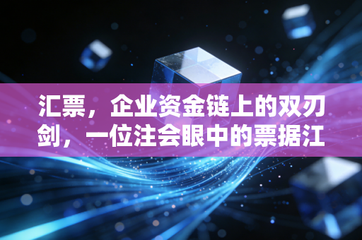 汇票,企业资金链上的双刃剑,一位注会眼中的票据江湖