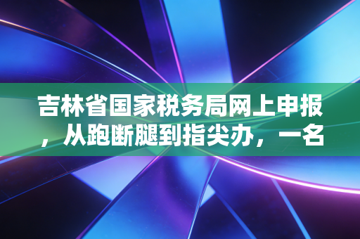 吉林省国家税务局网上申报，从跑断腿到指尖办，一名老会计的实操感悟与避坑指南