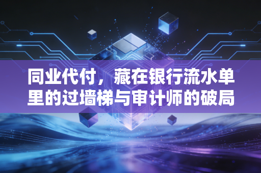 同业代付，藏在银行流水单里的过墙梯与审计师的破局之道