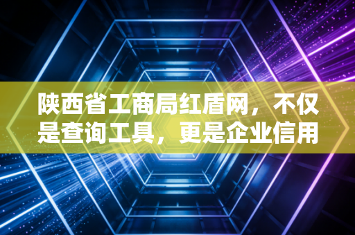陕西省工商局红盾网，不仅是查询工具，更是企业信用的照妖镜与护身符