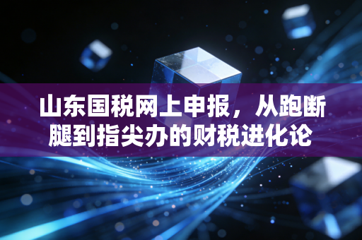 山东国税网上申报，从跑断腿到指尖办的财税进化论