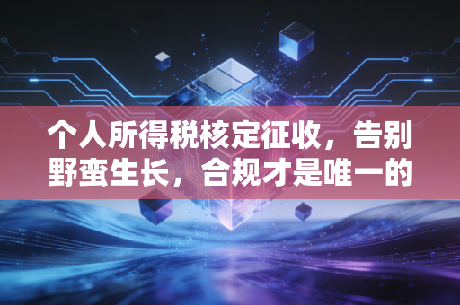 个人所得税核定征收，告别野蛮生长，合规才是唯一的避风港