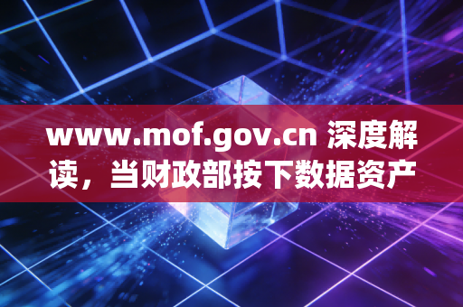 www.mof.gov.cn 深度解读，当财政部按下数据资产快进键，我们注册会计师该何去何从？