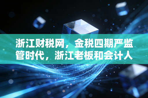 浙江财税网，金税四期严监管时代，浙江老板和会计人必须知道的生存法则