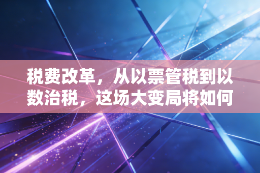 税费改革，从以票管税到以数治税，这场大变局将如何重塑你的钱包？