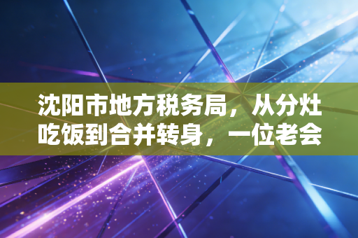 沈阳市地方税务局，从分灶吃饭到合并转身，一位老会计眼中的沈阳税务变迁史