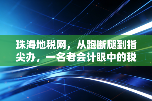 珠海地税网，从跑断腿到指尖办，一名老会计眼中的税务变迁与实操心得