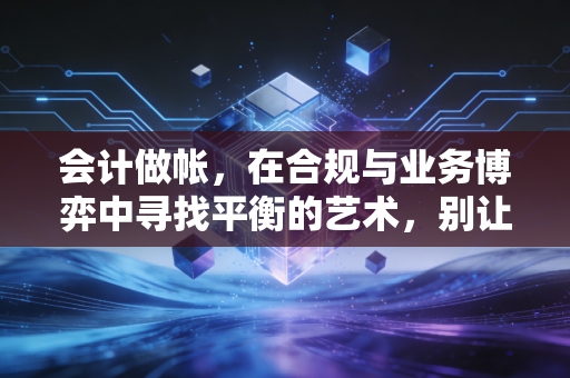 会计做帐，在合规与业务博弈中寻找平衡的艺术，别让死板毁了你的职业生涯