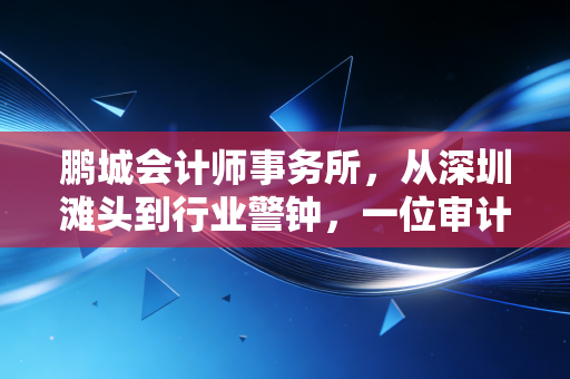 鹏城会计师事务所,从深圳滩头到行业警钟,一位审计老兵的深度反思