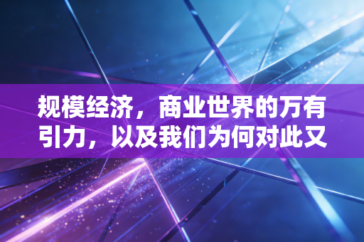 规模经济，商业世界的万有引力，以及我们为何对此又爱又恨
