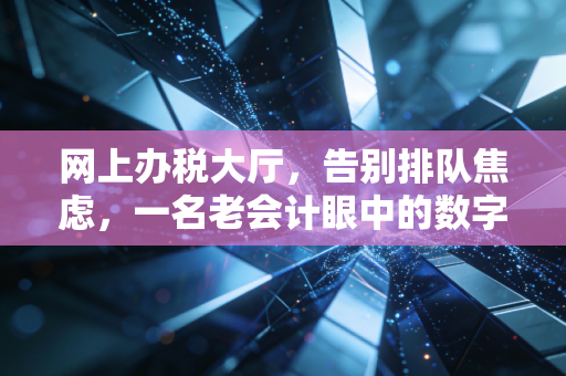 网上办税大厅，告别排队焦虑，一名老会计眼中的数字化征途与避坑指南