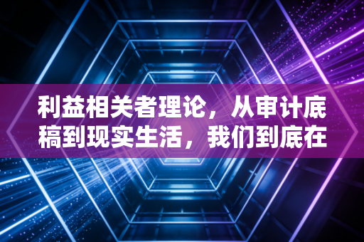利益相关者理论，从审计底稿到现实生活，我们到底在为谁负责？