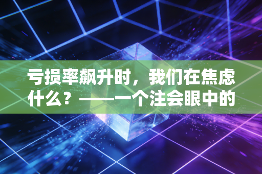 亏损率飙升时，我们在焦虑什么？——一个注会眼中的数字与人性
