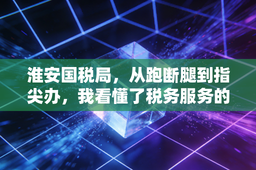 淮安国税局，从跑断腿到指尖办，我看懂了税务服务的温度与变革