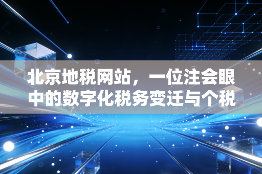 北京地税网站,一位注会眼中的数字化税务变迁与个税申报实操指南