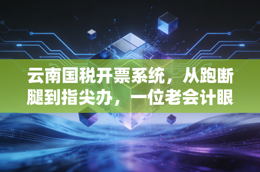 云南国税开票系统，从跑断腿到指尖办，一位老会计眼中的数字化变迁