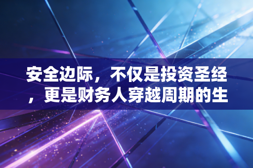 安全边际,不仅是投资圣经,更是财务人穿越周期的生存法则