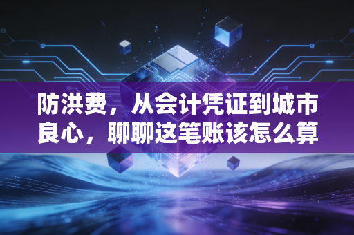 防洪费，从会计凭证到城市良心，聊聊这笔账该怎么算