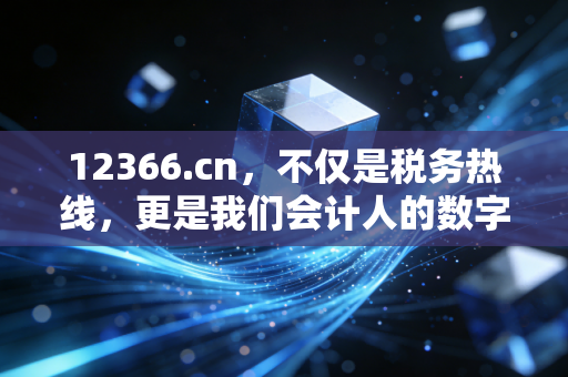 12366.cn，不仅是税务热线，更是我们会计人的数字军师与避坑指南