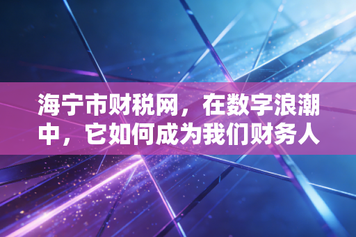 海宁市财税网,在数字浪潮中,它如何成为我们财务人的案头宝典