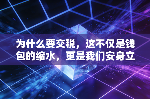 为什么要交税，这不仅是钱包的缩水，更是我们安身立命的隐形契约