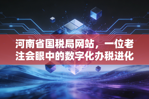 河南省国税局网站,一位老注会眼中的数字化办税进化论与实战心得