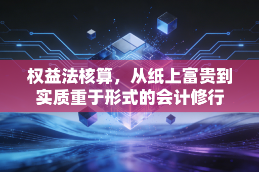 权益法核算,从纸上富贵到实质重于形式的会计修行