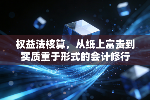 权益法核算，从纸上富贵到实质重于形式的会计修行