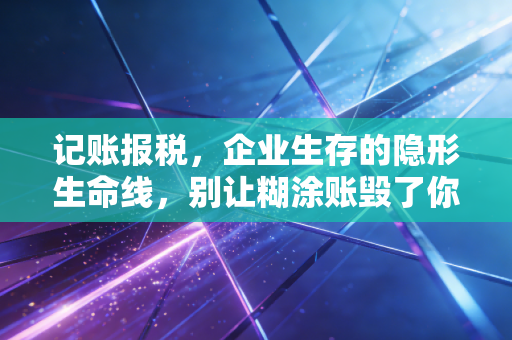 记账报税,企业生存的隐形生命线,别让糊涂账毁了你的创业梦