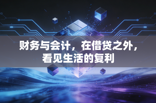 财务与会计,在借贷之外,看见生活的复利