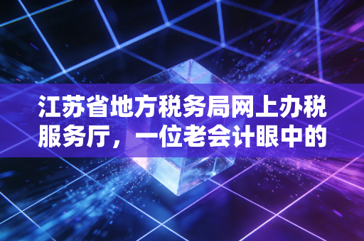 江苏省地方税务局网上办税服务厅，一位老会计眼中的数字化变革与办税新生态