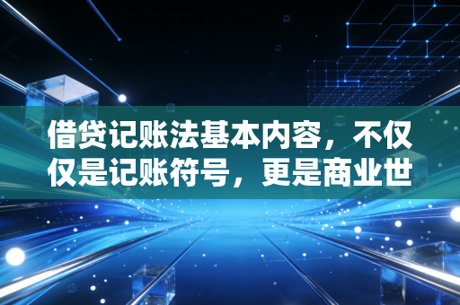 借贷记账法基本内容，不仅仅是记账符号，更是商业世界的底层逻辑