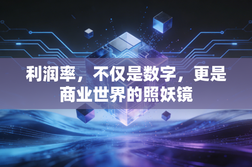 利润率,不仅是数字,更是商业世界的照妖镜