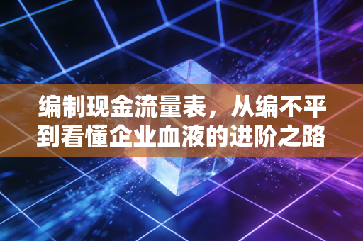 编制现金流量表,从编不平到看懂企业血液的进阶之路
