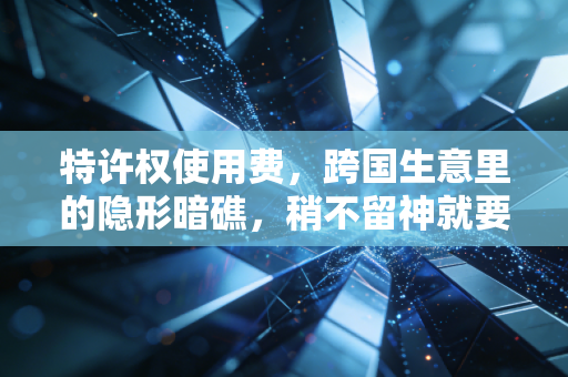 特许权使用费,跨国生意里的隐形暗礁,稍不留神就要多交冤枉钱