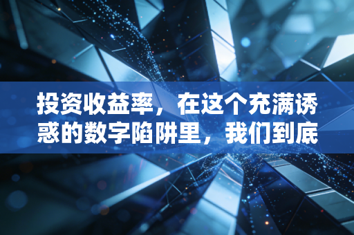 投资收益率,在这个充满诱惑的数字陷阱里,我们到底赚到了什么?
