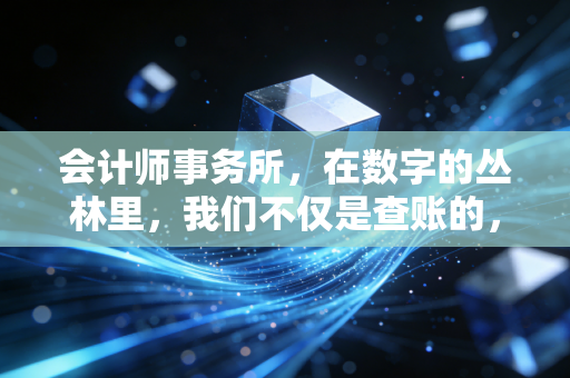 会计师事务所，在数字的丛林里，我们不仅是查账的，更是修行的