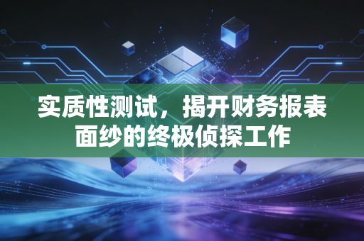 实质性测试,揭开财务报表面纱的终极侦探工作