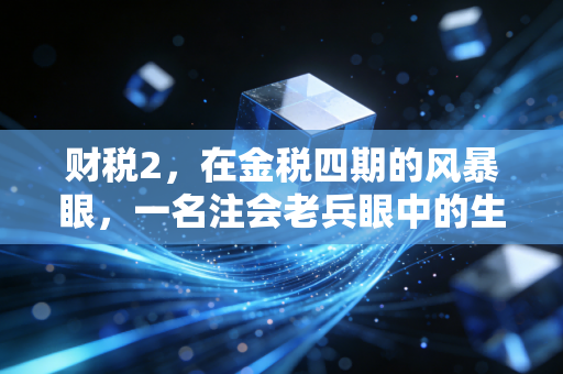 财税2，在金税四期的风暴眼，一名注会老兵眼中的生存与破局