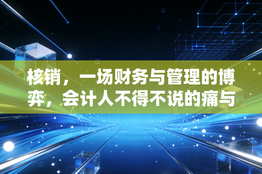 核销，一场财务与管理的博弈，会计人不得不说的痛与悟