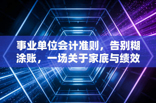 事业单位会计准则,告别糊涂账,一场关于家底与绩效的深刻变革