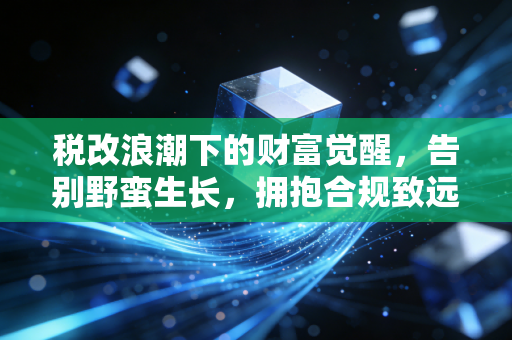 税改浪潮下的财富觉醒，告别野蛮生长，拥抱合规致远