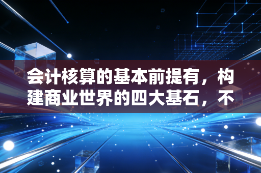 会计核算的基本前提有，构建商业世界的四大基石，不仅是规则更是生存智慧