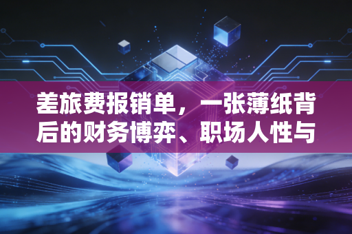 差旅费报销单,一张薄纸背后的财务博弈、职场人性与合规智慧