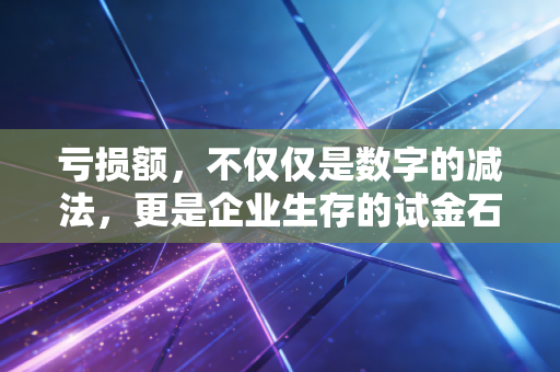 亏损额,不仅仅是数字的减法,更是企业生存的试金石