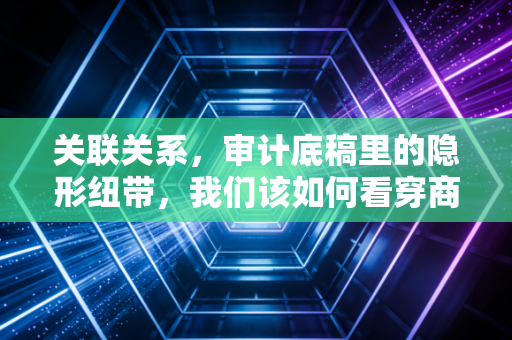 关联关系，审计底稿里的隐形纽带，我们该如何看穿商业江湖的左手倒右手？