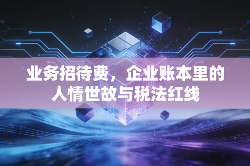 业务招待费，企业账本里的人情世故与税法红线